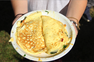 omelet plate