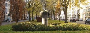 Monument to colonial pioneers, Mechelen/Malines, Belgium